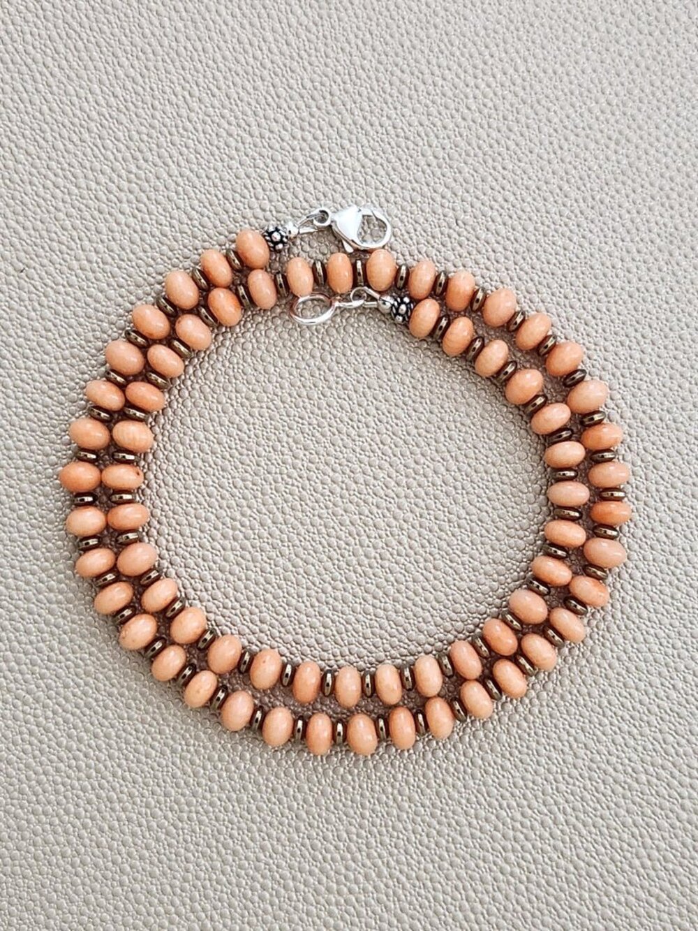 BAMBBOO CORAL NECKLACE--18IN